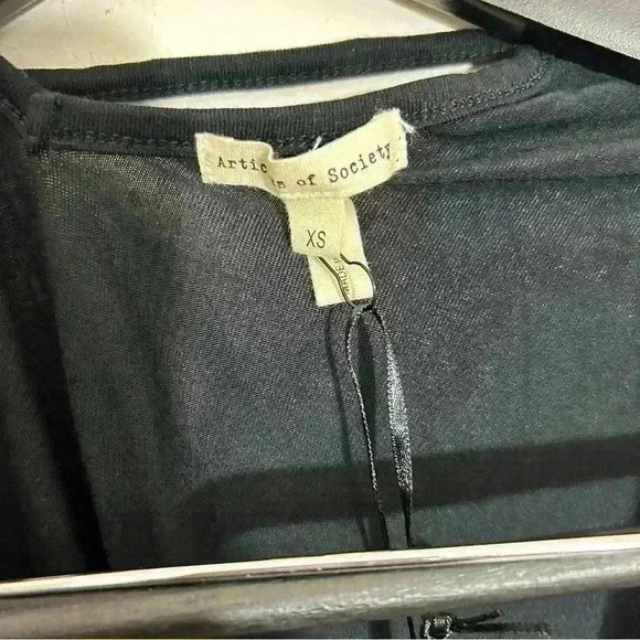 Articles Of Society Viscose Tank Top Black Womens Size XS New with tags - Picture 5 of 6